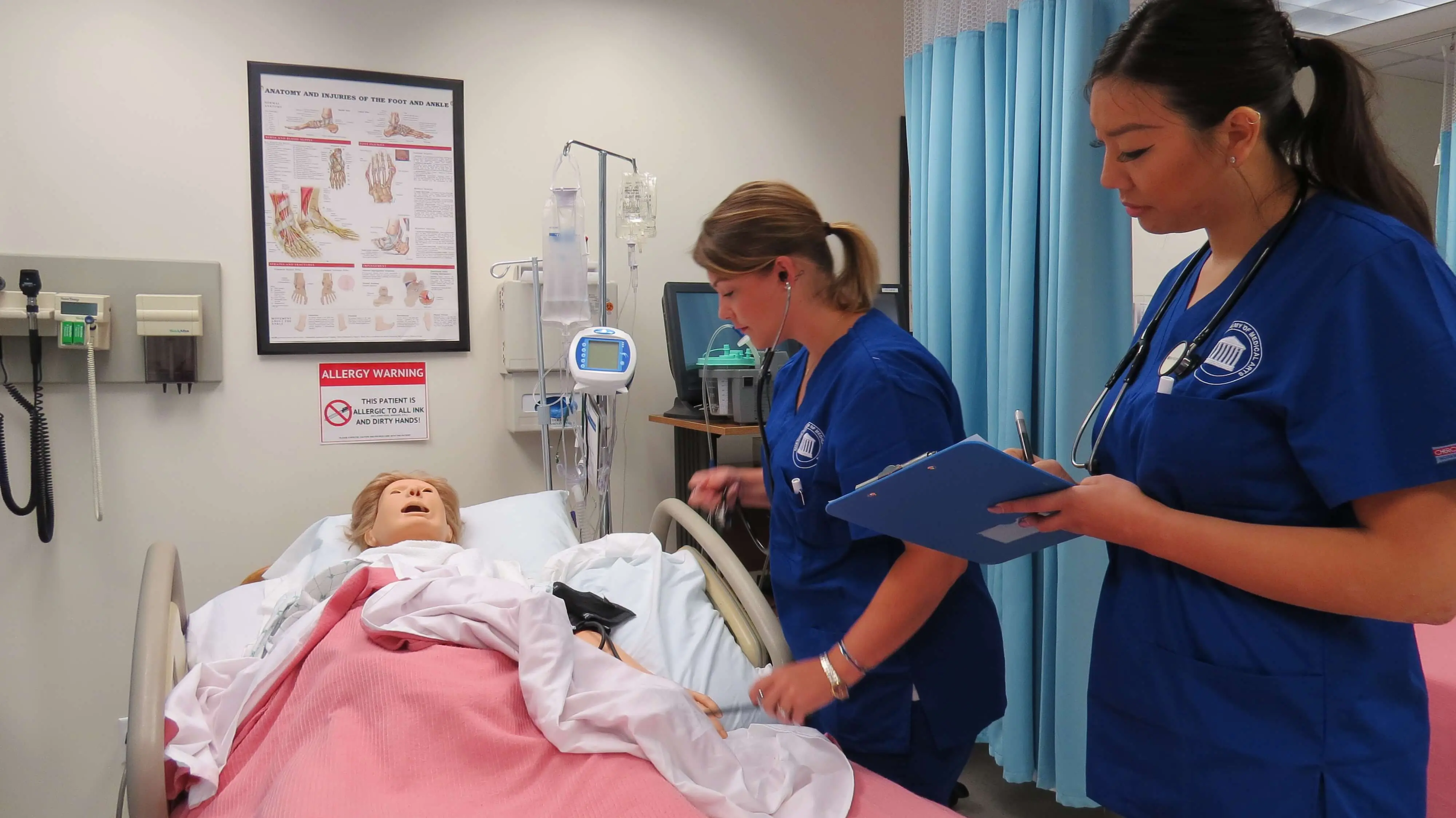 Growing Career Demands through VN (Vocational Nursing) Programs 1 VN Program Students Training to Become LVNs