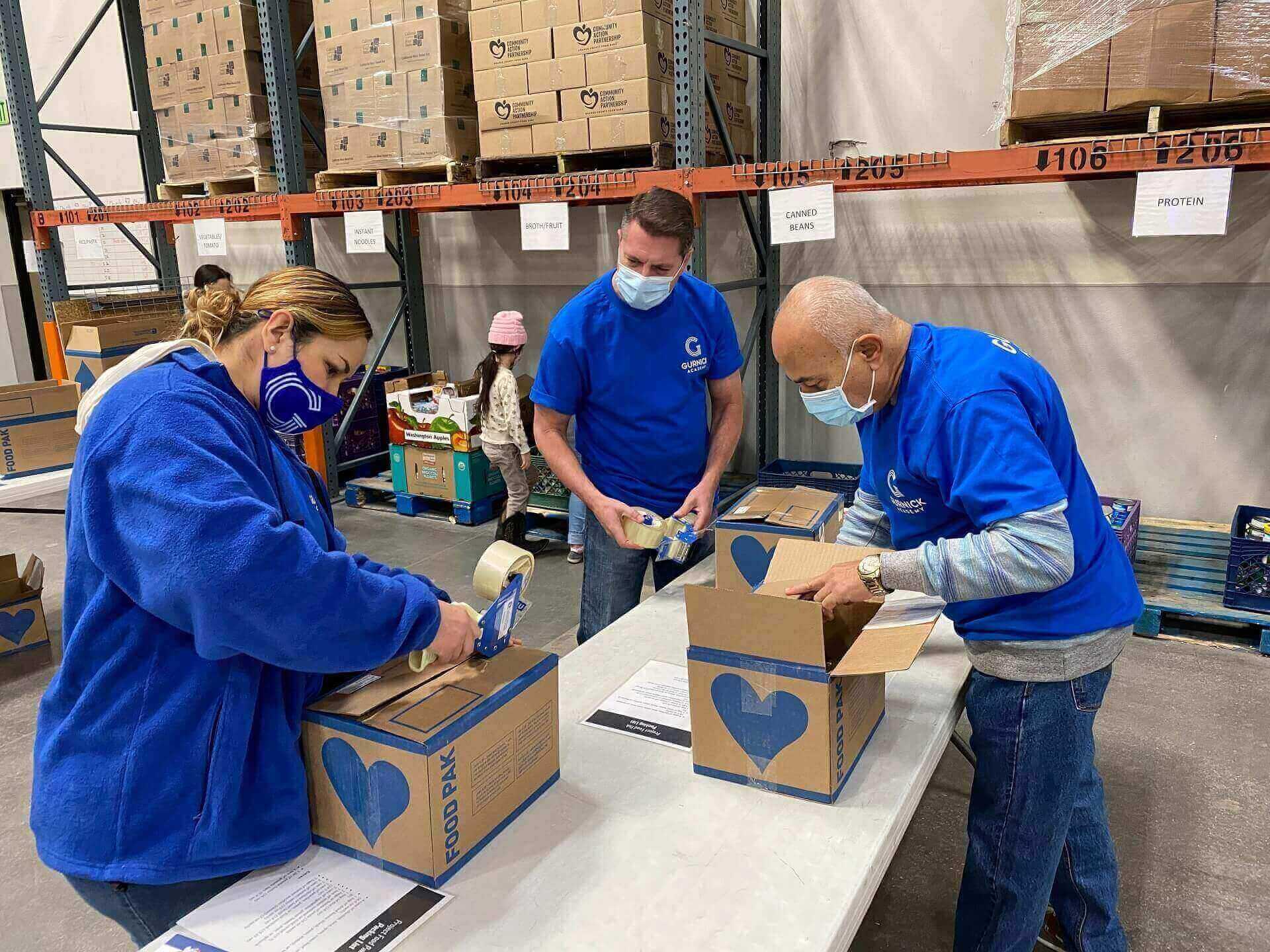 Gurnick Gives Back Volunteering at Children's Hunger Fund (CHF)