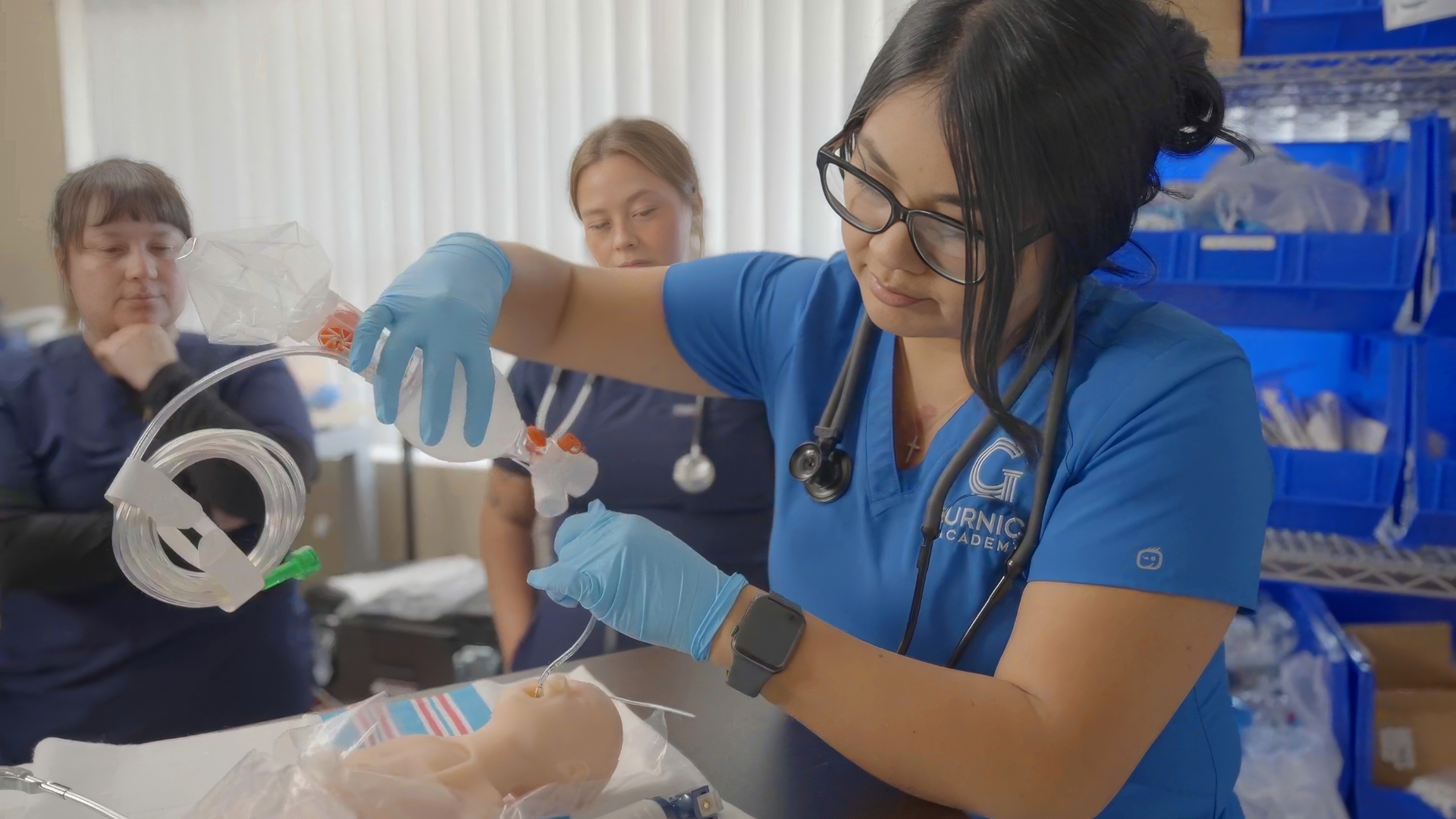 Modesto Campus A.O.S. in Respiratory Therapy Skills Lab