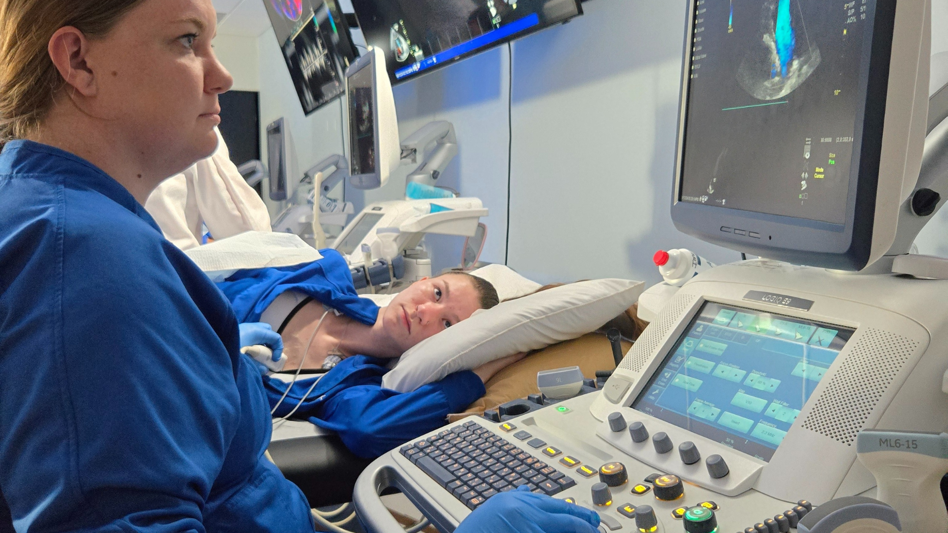 Sacramento Campus A.O.S. in Cardiac Ultrasound Technology Sonography Lab Skills Practice