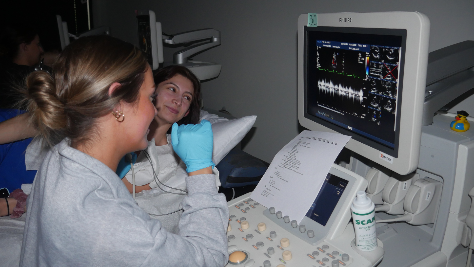 San Jose Campus A.O.S. in Cardiac Ultrasound Technology Sonography Lab Skills Practice