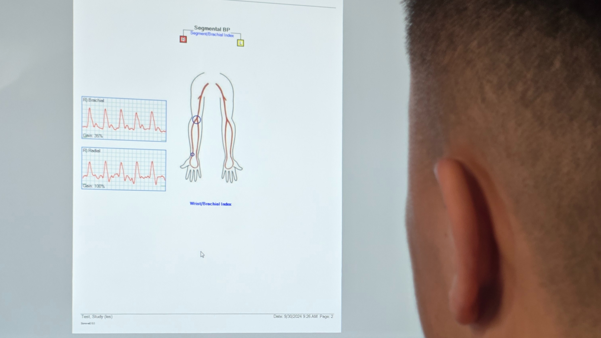San Jose Campus A.O.S. in Vascular Ultrasound Technology Sonography Lab Skills Practice 
