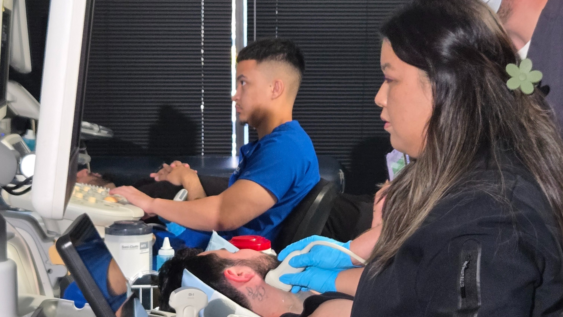 San Jose Campus A.O.S. in Vascular Ultrasound Technology Sonography Lab Skills Practice 