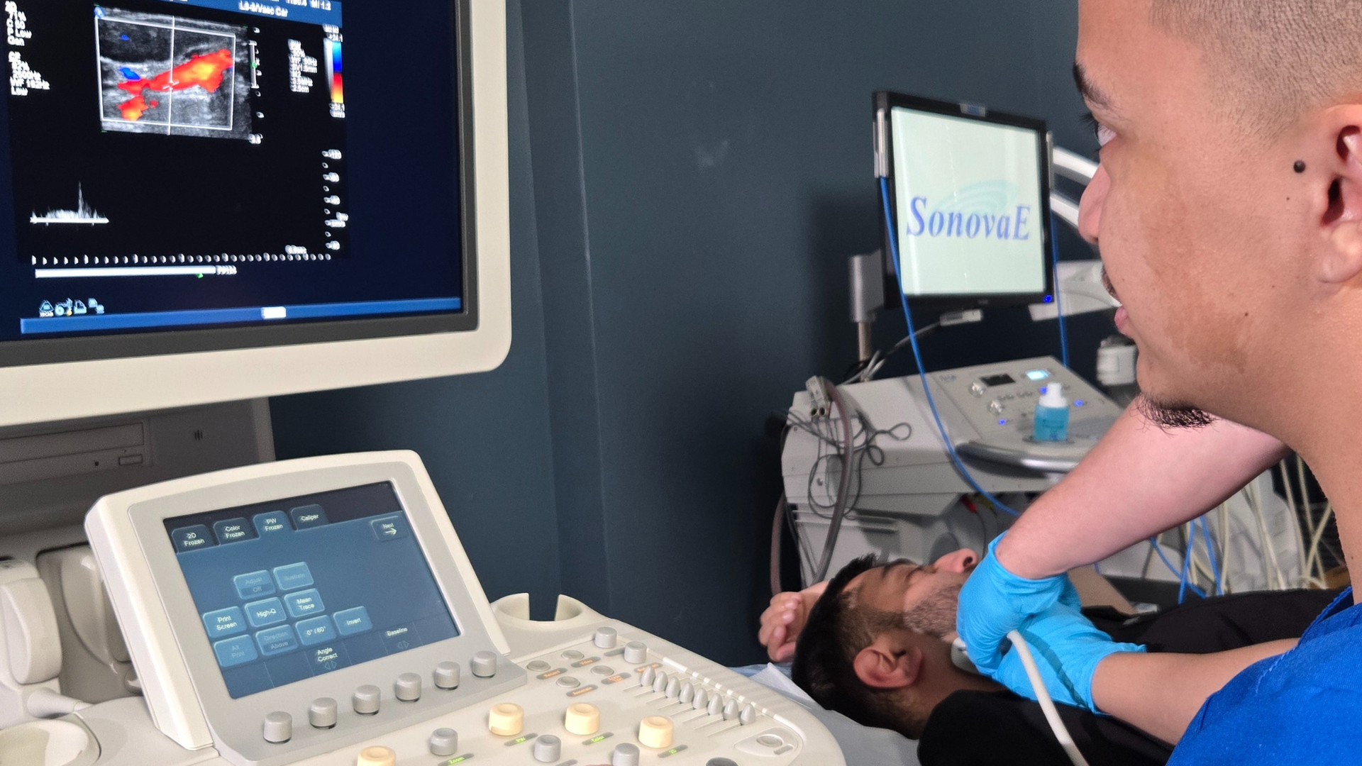 San Jose Campus A.O.S. in Vascular Ultrasound Technology Sonography Lab Skills Practice 