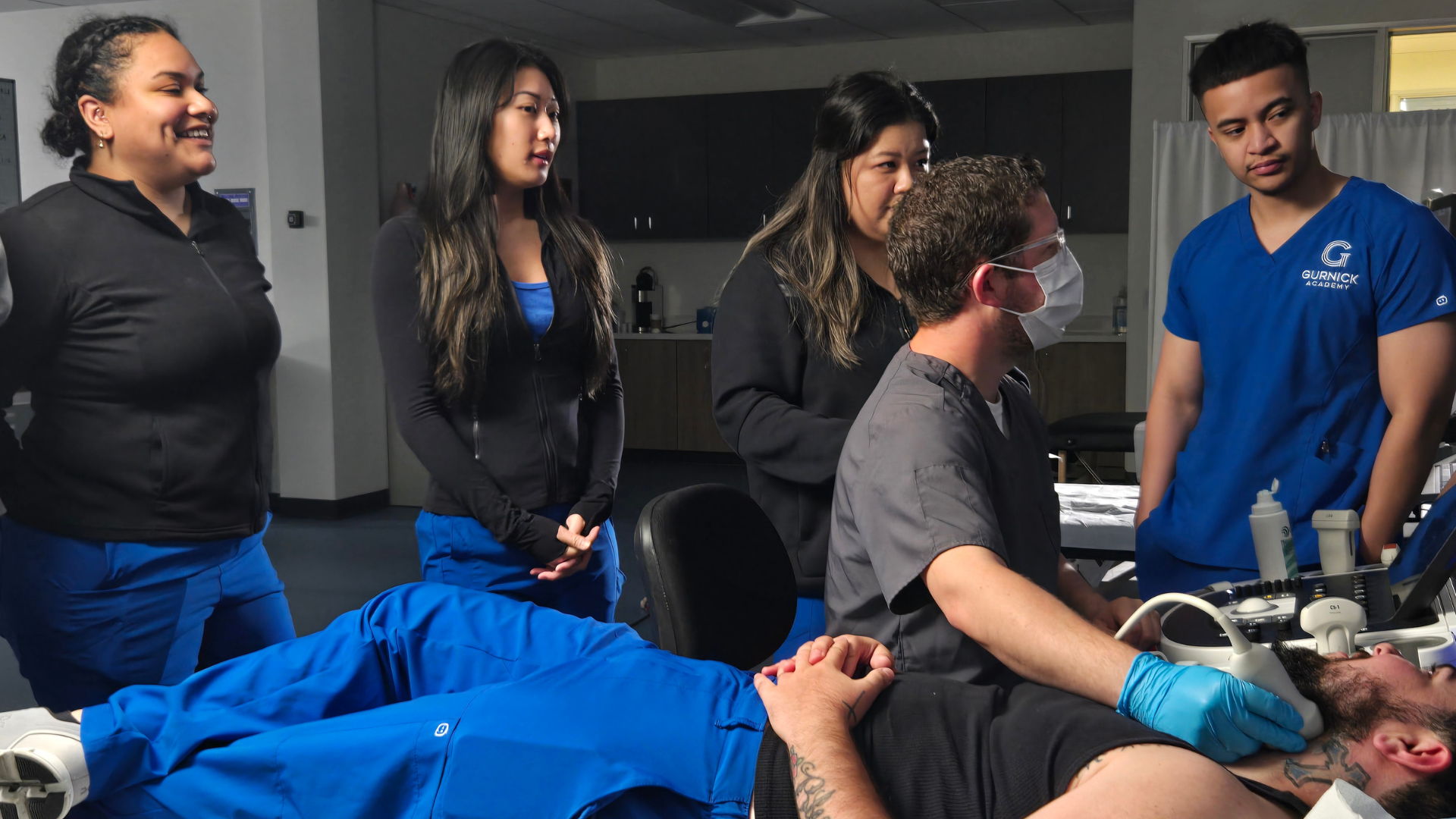 San Jose Campus A.O.S. in Vascular Ultrasound Technology Sonography Lab Skills Practice 