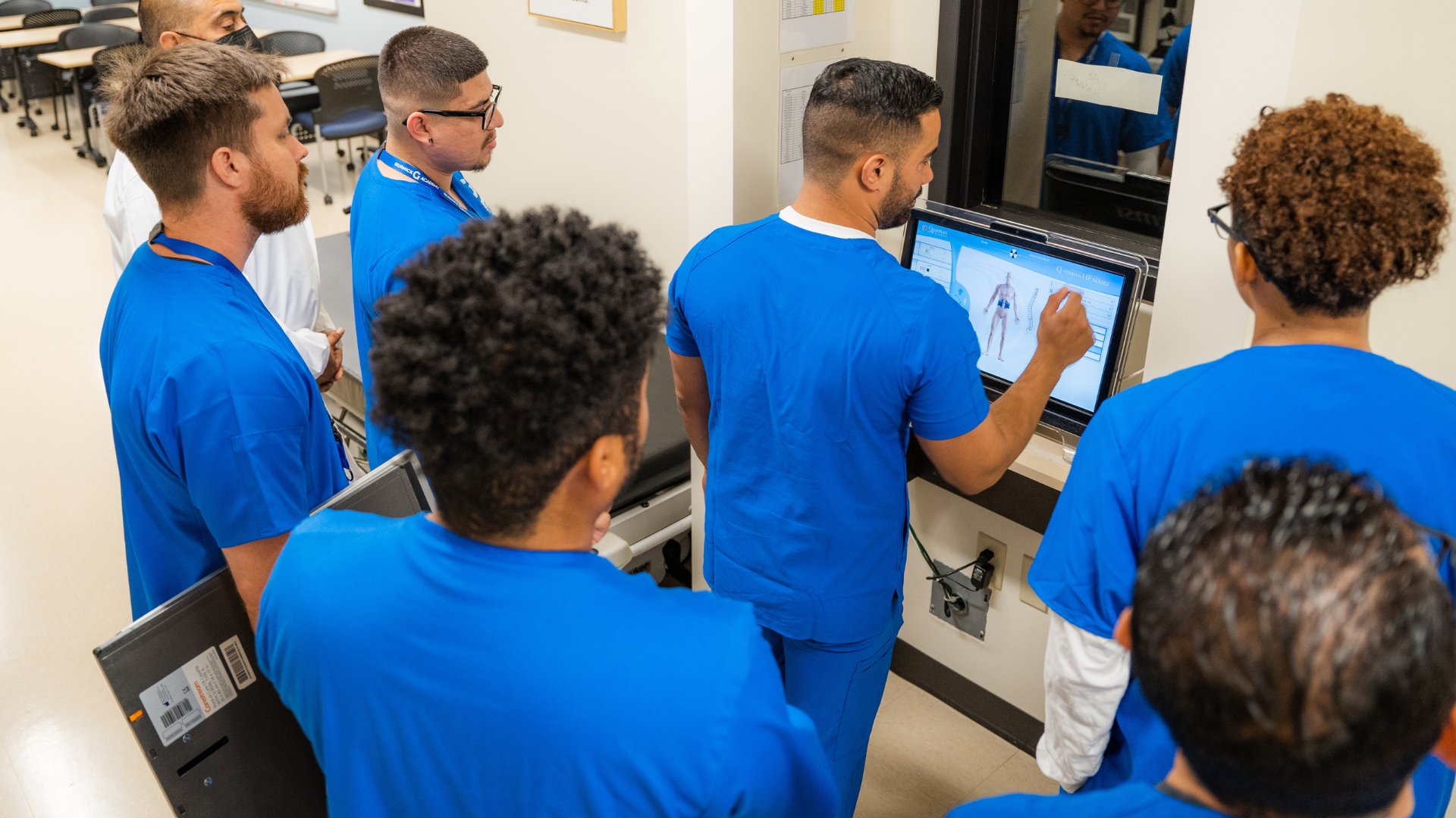 Van Nuys Campus X-Ray Tech Radiologic Technology Program Radiography Lab Skills Practice