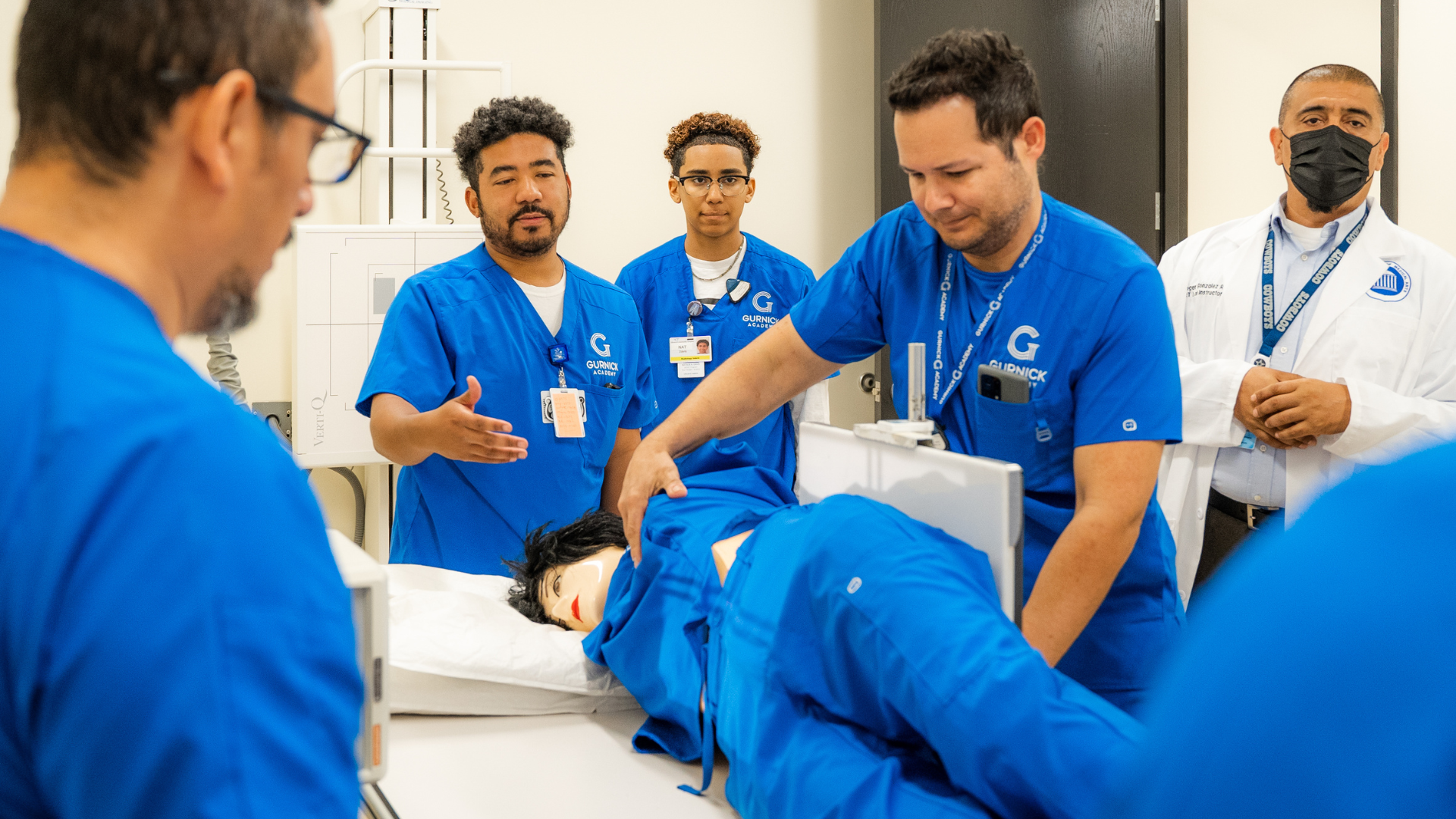 Van Nuys Campus X-Ray Tech Radiologic Technology Program Radiography Lab Skills Practice