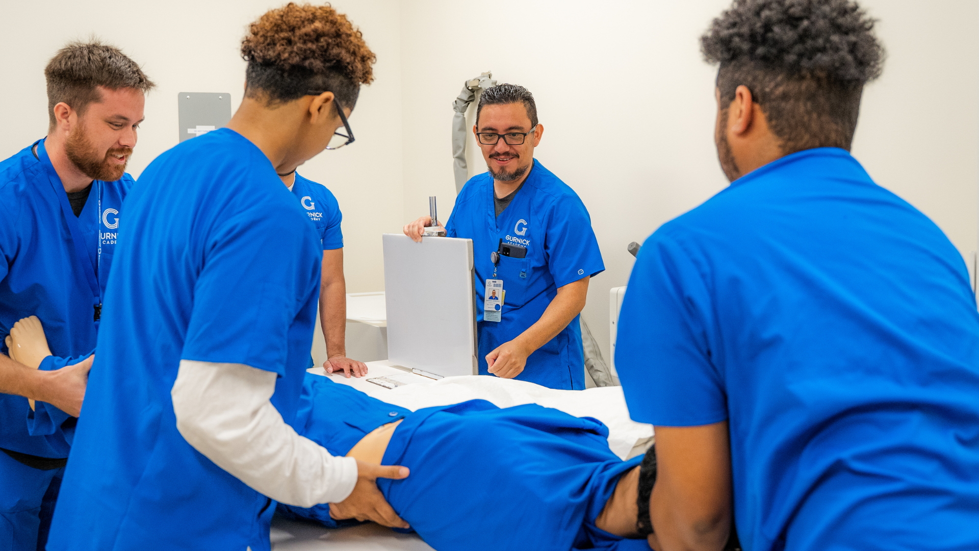 Van Nuys Campus X-Ray Tech Radiologic Technology Program Radiography Lab Skills Practice